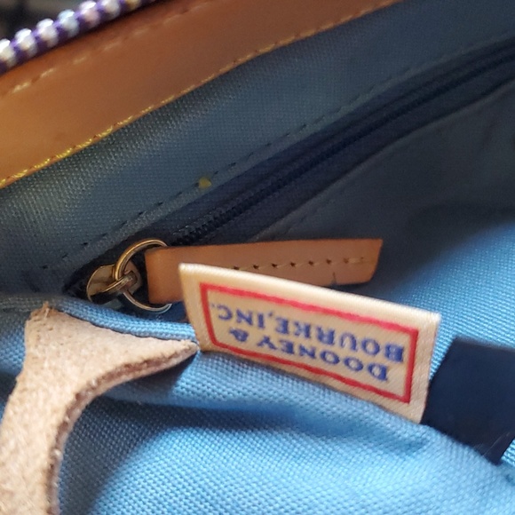 Dooney and Bourke purple purse - Picture 12 of 13